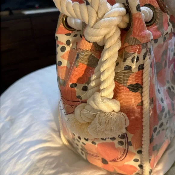 Juicy Couture Multicolor Tote with Pink Logo - Picture 4 of 13